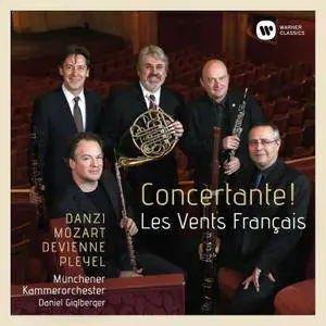 Les Vents Francais - Concertante! (2018) [Official Digital Download 24/96]