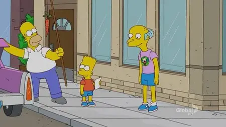The Simpsons S22E06 The Fool Monty
