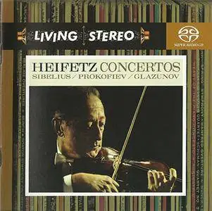 Heifetz Concertos - Sielius, Prokofiev, Glazunov (2005) {Hybrid-SACDISO & HiRes FLAC}