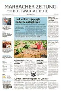 Marbacher Zeitung - 31. Juli 2018