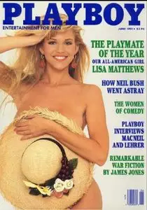 Playboy, №6, 1991 