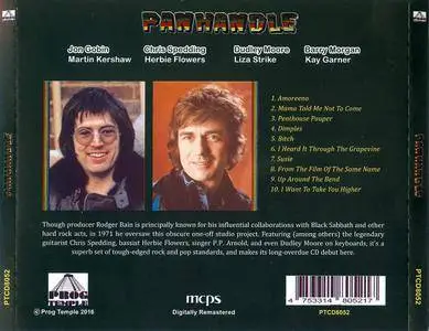 Panhandle - Panhandle (1972) Remastered Reissue 2016