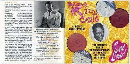 Nat King Cole - The Complete Early Transcriptions Of The King Cole Trio: 1938-1941 (1991) {4CD Box Set Vintage Jazz Classics}