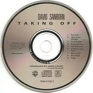 David Sanborn - Taking Off (1975) {Warner}