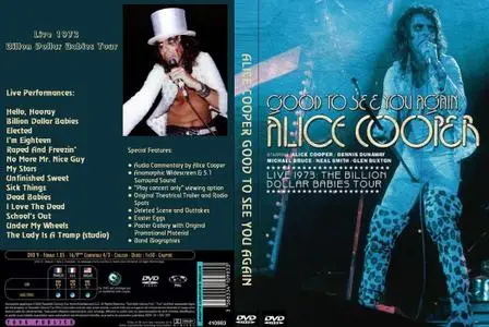 Alice Cooper: Discography & Video (1969-2021) [28CDs, 2xLP, 11xDVD, 3xBlu-ray]