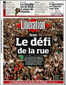 Libération. Mardi 16 Juin 2009
