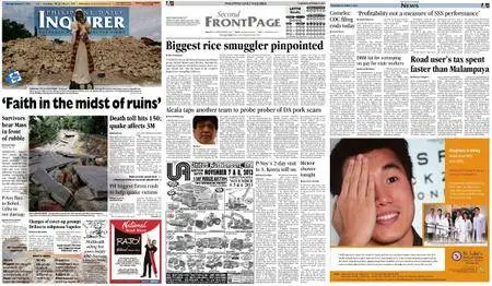 Philippine Daily Inquirer – October 17, 2013
