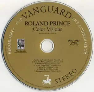Roland Prince - Color Vision (1976) {Universe--Vanguard UV059 rel 2004}