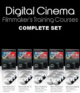 Digital Cinema Filmmaker's Courses complete set