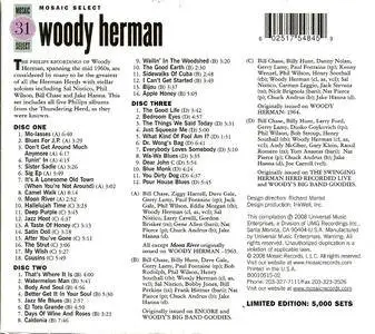 Woody Herman - Mosaic Select 31 (2008) {3CD Box Set, Mosaic Records MS-031 rec 1963-1964}