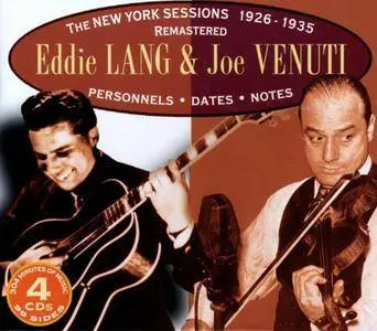 Eddie Lang & Joe Venuti - The New York Sessions 1926-1935 (4CD Box Set, 2008)