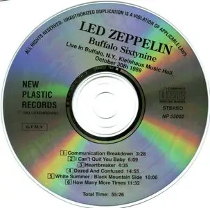 Led Zeppelin - Buffalo Sixtynine (1993) {New Plastic} **[RE-UP]**