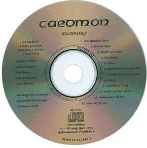 Caedmon - Caedmon (1978) [2006, Kissing Spell KSCD9450-1]