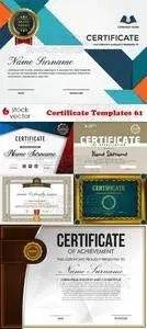 Vectors - Certificate Templates 61