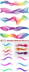 Vectors - Colorful Abstract Waves 5