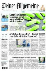 Peiner Allgemeine Zeitung – 11. Oktober 2019