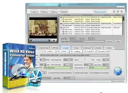 WinX HD Video Converter Deluxe 3.0 Build 20100301