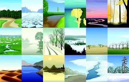 Landscapes in CorelDRAW