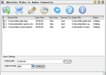 Absolute Video to Audio Converter 3.1.2