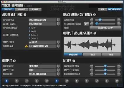 Jam Origin MIDI Bass v1.2.1 WiN