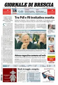 IL GIORNALE DI BRESCIA 10 DICEMBRE 2010
