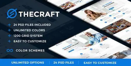The Craft - Business PSD Template 20871798