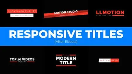 Modern Responsive Titles 36066501