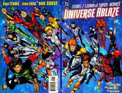 Titans - Legion of Super-Heroes - Universe Ablaze #1-4 (2000) Complete