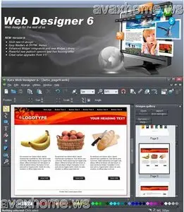Xara Web Designer 6 with Templates