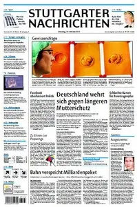 Stuttgarter Nachrichten vom 19 Oktober 2010