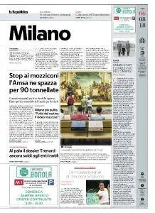 la Repubblica Milano - 6 Agosto 2018