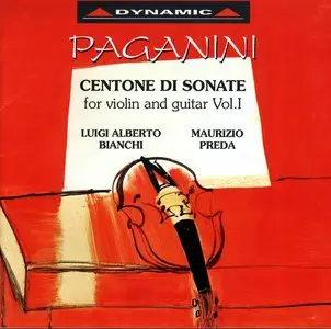 Nicolo Paganini - Centone di Sonatte for violin guitar (Complete Edition) (3 CDs)