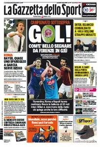 La Gazzetta dello Sport Nazionale con tutte le edizioni locali (Sicilia, Puglia, Roma, Milano) + ExtraTime - 20.10.2015