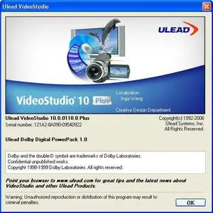 Ulead Videostudio v10 Plus