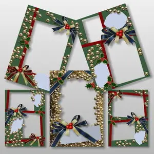 Scrap Frames - Christmas Memories Photo Album 4