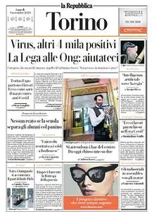 la Repubblica Torino - 9 Novembre 2020