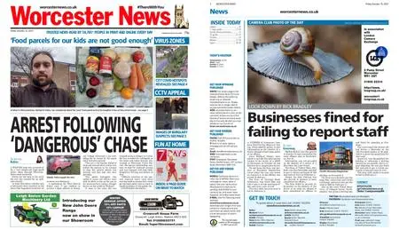 Worcester News – January 15, 2021