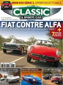 Classic & Sports Car France - janvier 2018