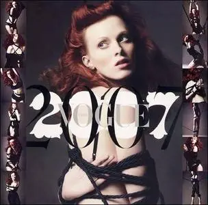 Karen Elson - Vogue France 2007 Calendar Photoshoot