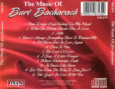 The Countdown Orchestra – The music of Burt Bacharach (1993)
