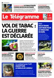 Le Télégramme Vannes – 21 décembre 2022