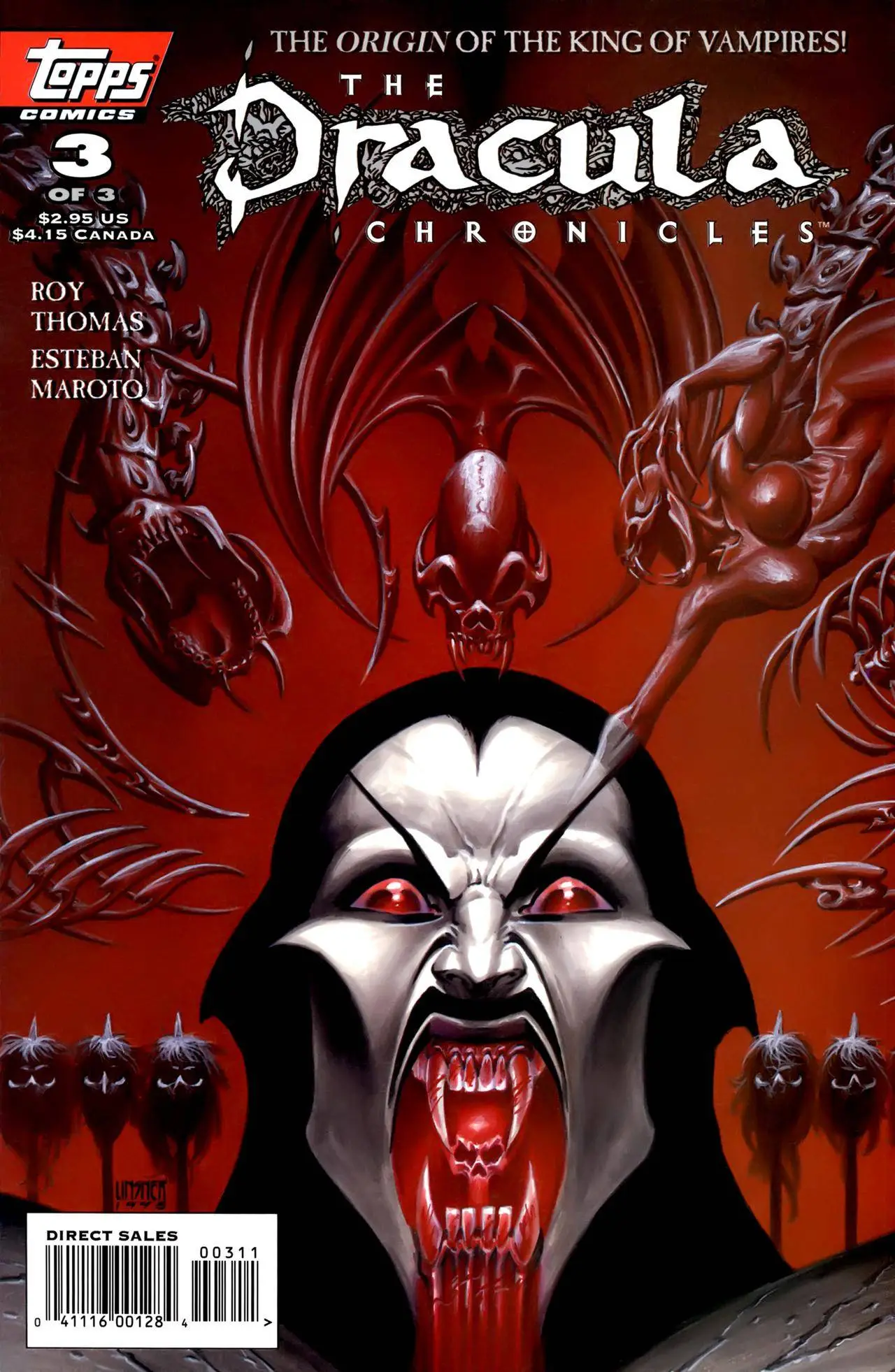 The Dracula Chronicles 03 of 3 1995 2 Covers Minutemen-The Unresurrected
