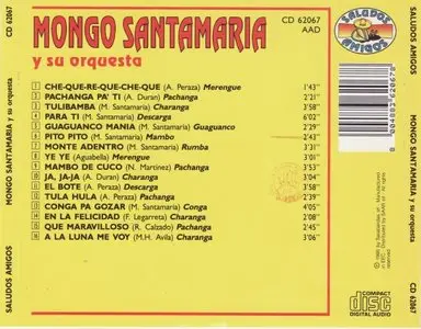 Mongo Santamaria - Mongo Santamaria Y Su Orquesta (1995) {CD 62067}