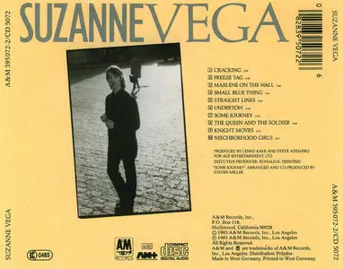 Suzanne Vega - Selftitled (1985)
