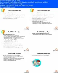 Pluralsight - Introduction to Dates, Times and Intervals in Oracle