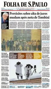 Folha de São Paulo - 20 de janeiro de 2016 - Quarta