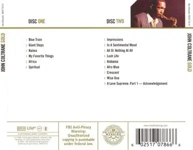 John Coltrane - Gold (2CD) (1957-1964/2006)