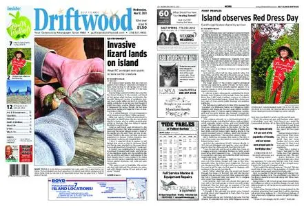 Gulf Islands Driftwood – May 12, 2021