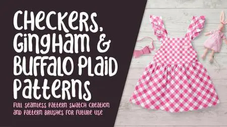Gingham, Checkers and Buffalo Plaid in Procreate - The Quick and Easy Method