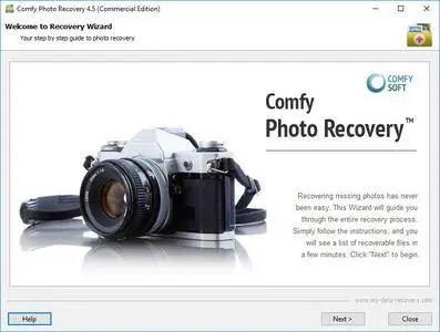 downloading Comfy Photo Recovery 6.6